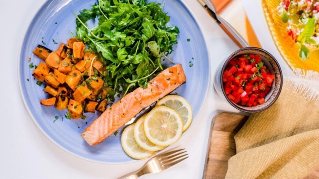 Riba na pari s batatom